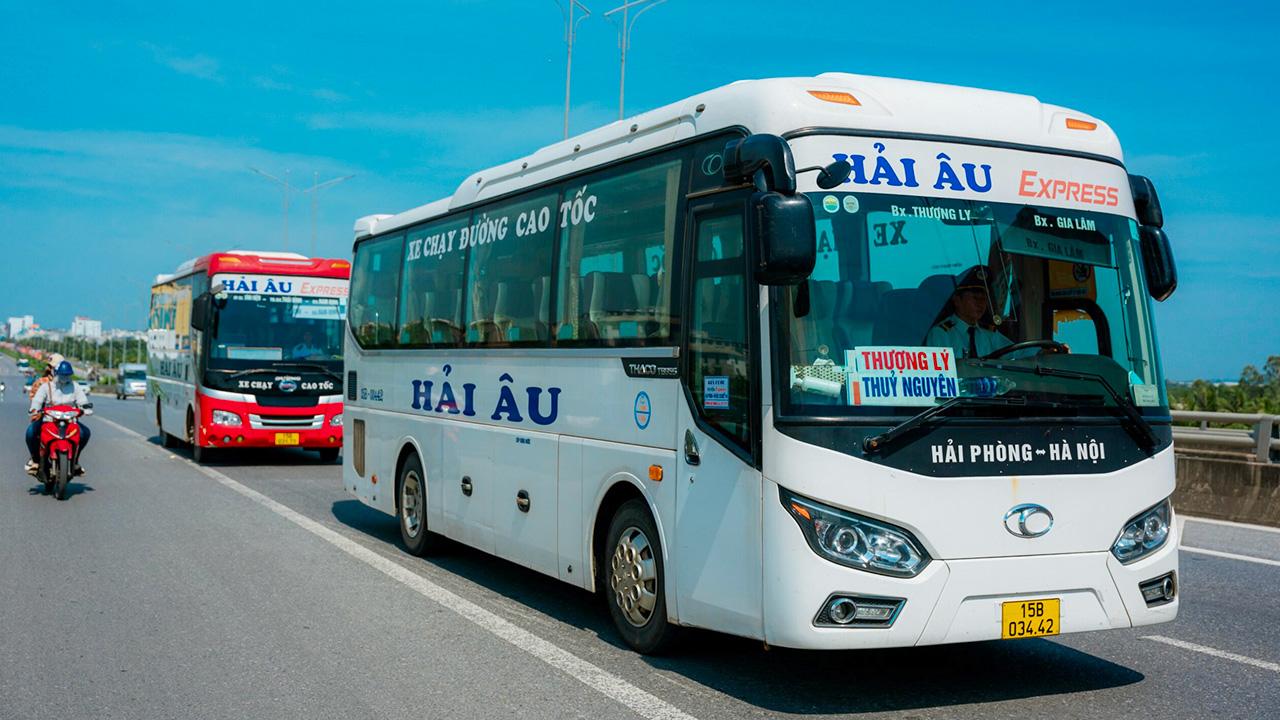 So sánh quãng đường từ Hà Nội đến Hải Phòng bằng ô tô và xe khách