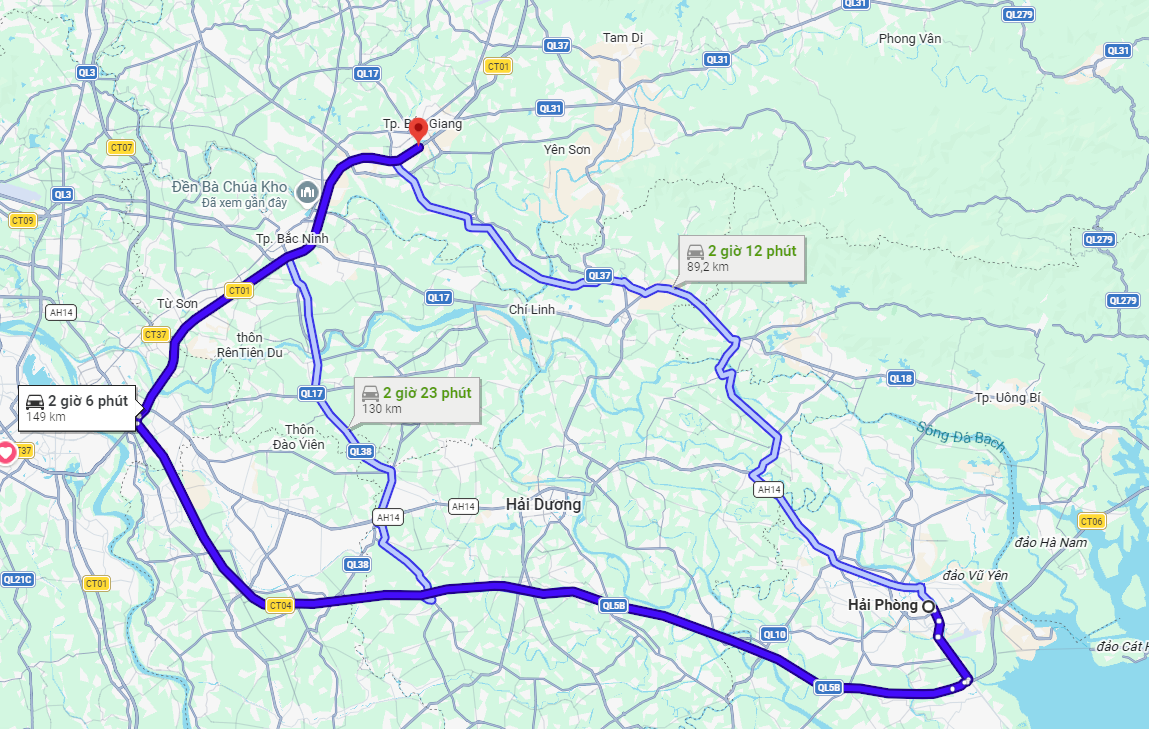 Xe Tiện Chuyến Hải Phòng Bắc Giang – Giải Pháp Di Chuyển Tiện Lợi